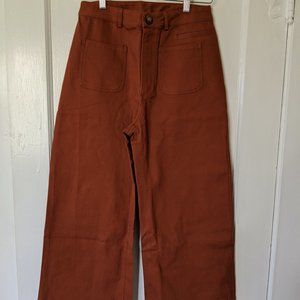 Modern Citizen Marian Wide-Leg Trousers, M